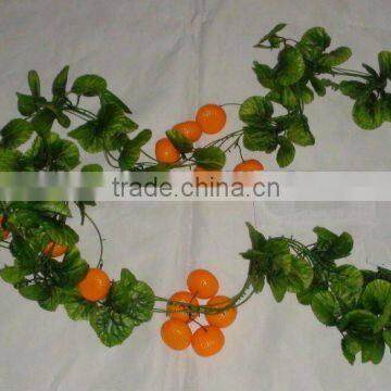 Artificial green hanging vine for home decoration