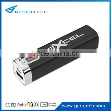 Wholesale Power Bank Christmas Gifts 2000mah Power Bank with LED Indicator