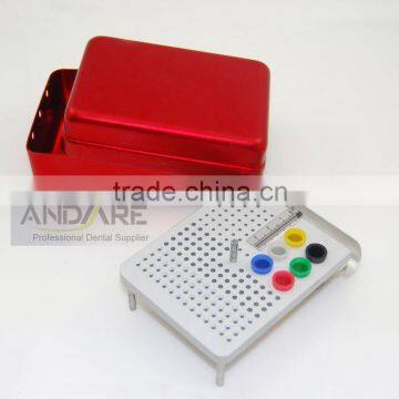 Dental Endo Box Multi Holder for dental bur surgical instruments plastic sterilization box