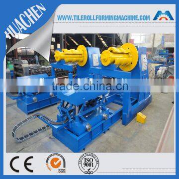 HC hydraulic and manual decoiling steel machine, decoiler / uncoiler machine