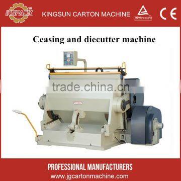 carton box making machine / manual pizza box creasing and diecutter machine