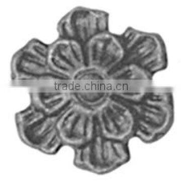 cast steel flower