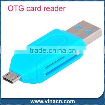 Electronics gadget : Micro SD HC reader OTG USB Adapter mobile Card Reader for samsung