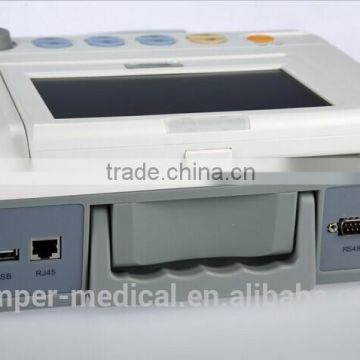 Hospital medical equipments ctg machine, ctg fetal monitor best price from Shenzhen factory Jumper medical