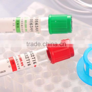 vacuum blood collection tube/serum blood tube/plain tube