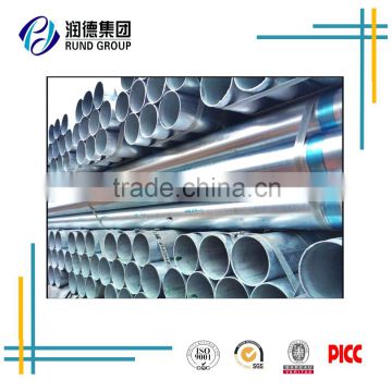 EN 10219 S235 JRH Hot galvanized steel pipe