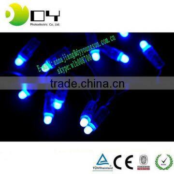 CE ROHS Approved IP66 50000H Lifespan 9mm Single Color LED Pixel String Light photo-5