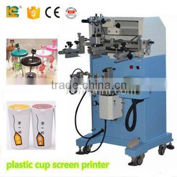 alibaba express pneumatic cylinder plastic bottle/paper cup/tube silk screen printing machine for sale