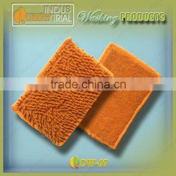 Better cleaning effect super promotional kitchen scouring pad with microfiber material