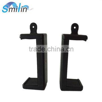 Big Tripod Adapter Cellphone Clip Stand Holder With Extendable Clip Range 77-115mm for Big Smartphone 5.5inch Above
