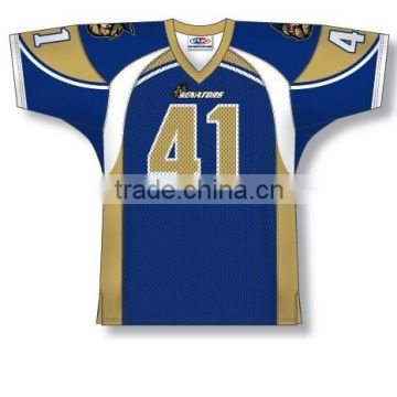 Polyester Spandex custom Sublimated Senators American Football Jersey/Shirt