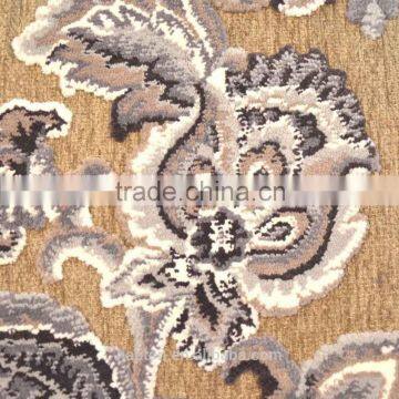 Microfibre Polyester 50*80cm With Latex Back Anti-slipping Wilton Jacquard Mat photo-2