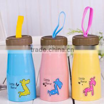 380ml thermo bottle for kids with single stainless steel