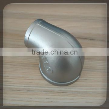 SS Casting Threaded Pipe Fitting,Reducer Elbow Connector 90DEG