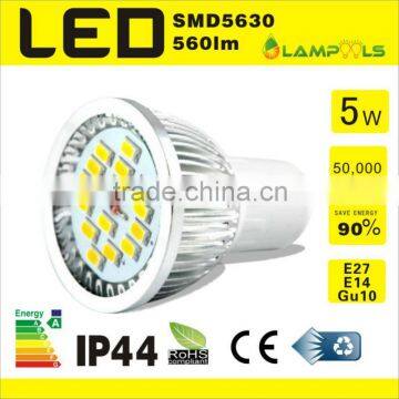 5W 6W gu10 15smd 5630