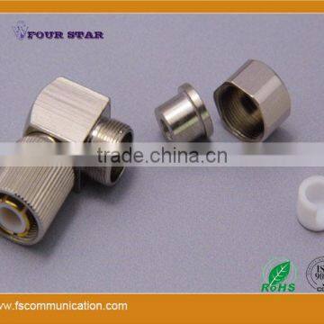 1.6/5.6 Male Clamp Right Angle Connector For BT3002 Cable B photo-2