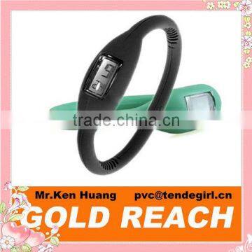 Jelly Silicone Ion Sports Wrist Watch