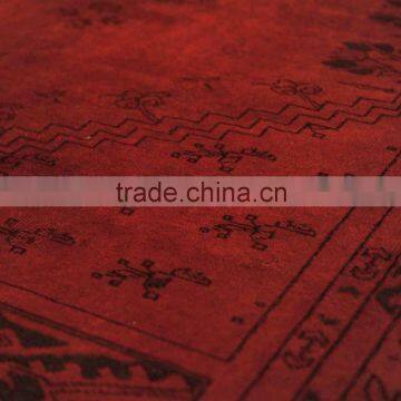 Handmade Turkish Carpet - Red Over-dyed Rug (6,4 x 5,2 Feet) photo-2