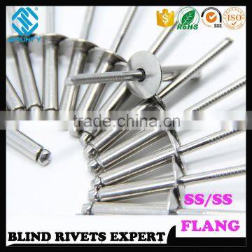 HOT SELLING LARGE FLANGE SS/SS BLIND RIVETS WITH COMPETETIVE PRICE photo-4