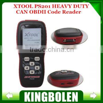 2014 Original update online PS201 HEAVY DUTY CAN OBDII CODE READER+CR HD heavy truck code reader scanner