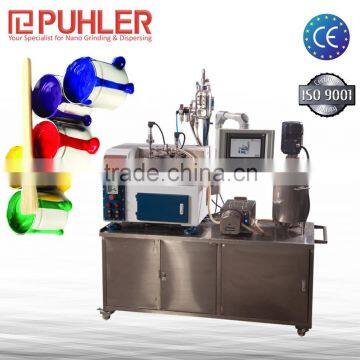 PUHLER Conical Durable Super Fine Horizontal Bead Mill For Titanium Dioxide