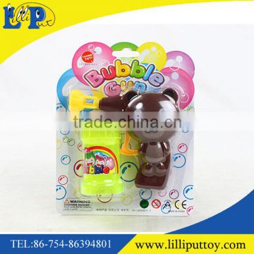 Lovely cartoon mini bubble gun toy