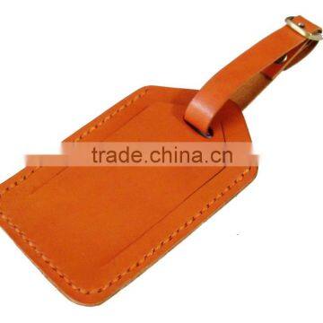 Custom Made Embossed Leather Luggage Tag Bag Tag