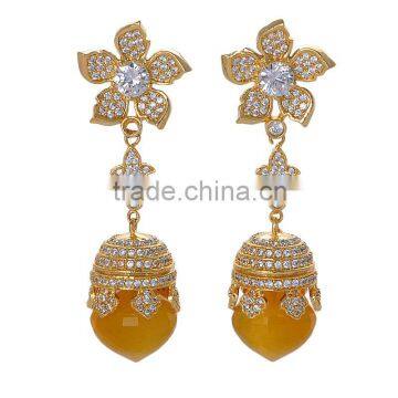 FASHION CUBIC ZIRCONIA EARRINGS ER-672-1400 (2)