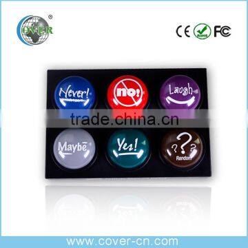 Custom Six sound talking button for office toys