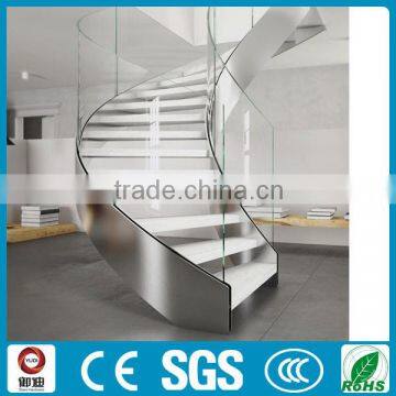 popular style helical stainless steel staircase