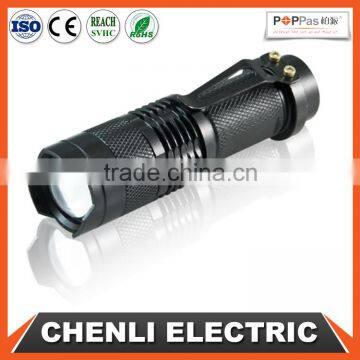 POPPAS X1 classic zoom adjustable EDC led flashlight