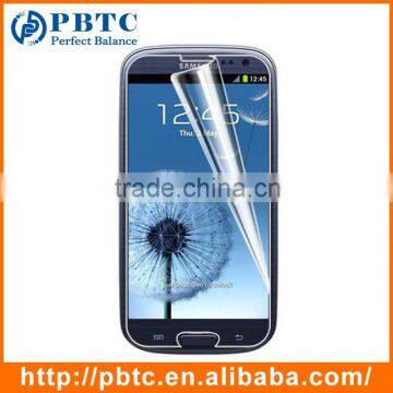 Wholesale PET Clear Screen Protector For Samsung , Tempered Glass Mobile Screen Protector , Smart Cell Phone Screen Protector