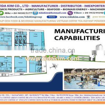 MANUFACTURER 2 IN 1 INSTANT COFFEE -OEM BRANDED NAME - TIDA KIM ROBUSTA FREEZE SPRAY DRIED - 3 IN 1 -AGGLOMERATED VIETNAM photo-6