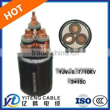 Up to 35KV, XLPE Insulated ROHS Compliant Medium Voltage Power Cable