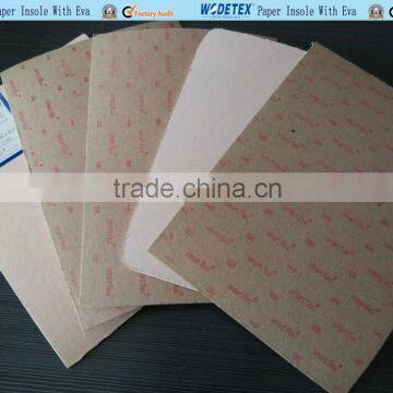 EVA combined paper board insole,shoe midsole material paper insole board EVA