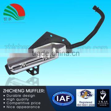 Flexible Hi Speed Exhaust Pipe Scooter Silencer Material in Steel of 150CC