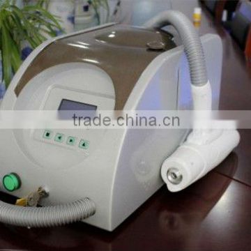 Portable high quality tattoo removal laser q-switched