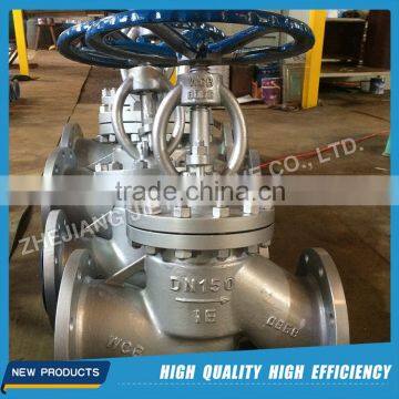 Manual PN16 carbon steel globe valve supplier