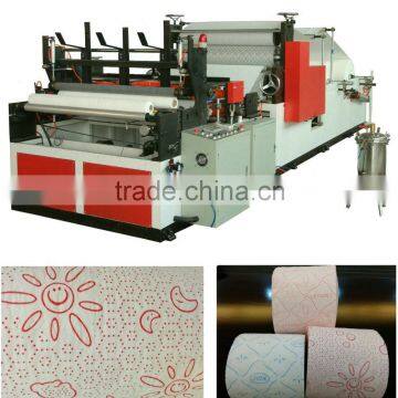 XY-TQ-C Full Automatic Color Embossing Toilet Paper Machine