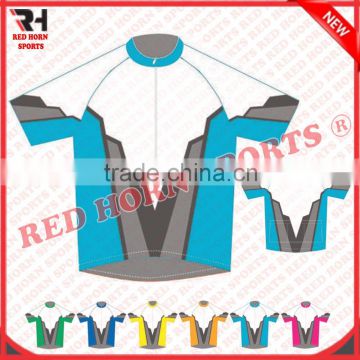 Wholesale Custom Design Cycling Jersey, Coolmax Cycling Jersey