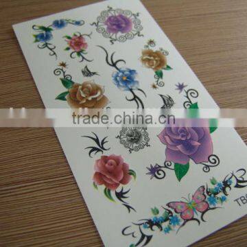 hot selling temporary tattoo sticker,arm tattoo sticker,tattoo sticker 2015