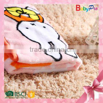 2015 Hot Sale China Manufacturer High Quality Baby Safe Fabrics Baby Blanket Coral Fleece Fabric