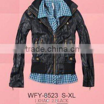 Glo-story ladies jacket and short coats design