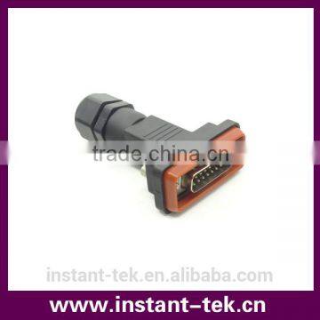 INST connector 9 pin d-sub match connector