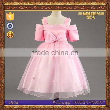 one piece puffy cute party wedding flower girl dresses