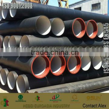 5.5m length ductile cast iron pipe