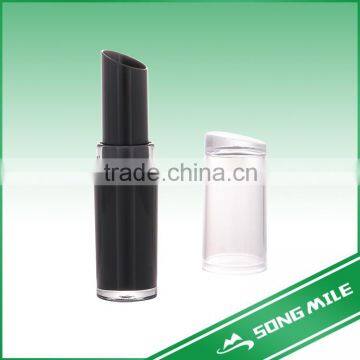 Black lip gloss tube for lipstick