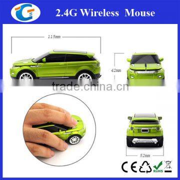 Computer Accessories 2.4Ghz Wireless Car Mouse for Giveaways