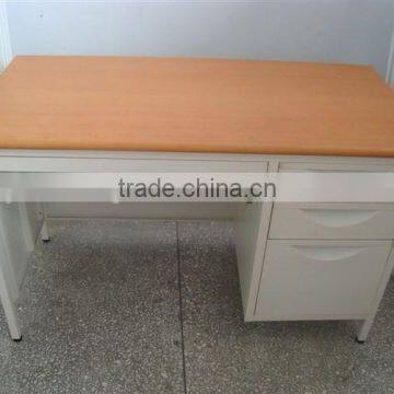 office cheap metal computer desk/Modern stainless steel office desk low price