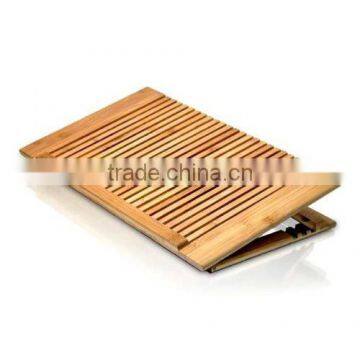 2015 new design Natural Eco-Friendly Bamboo Cooling Vented Laptop Desk/Table Stand folding laptop desk